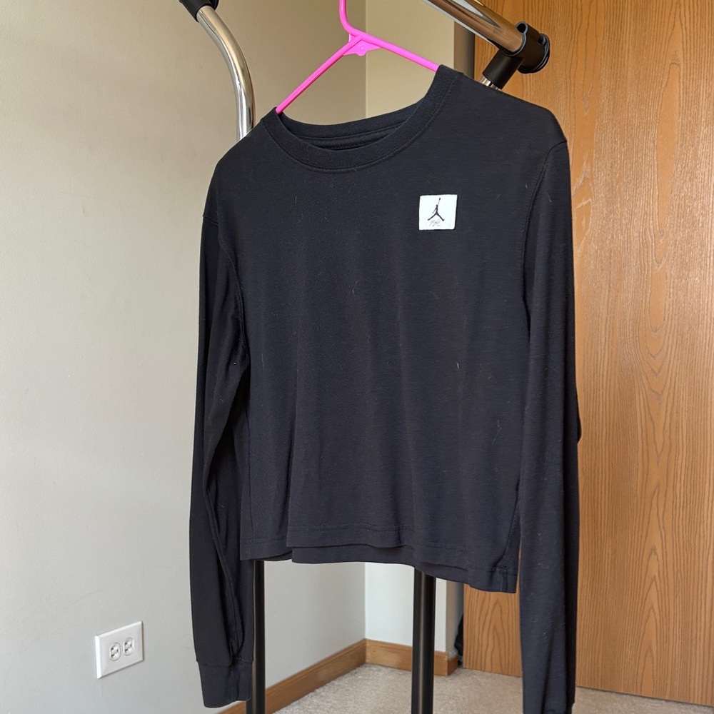 Jordan Black Crop Top